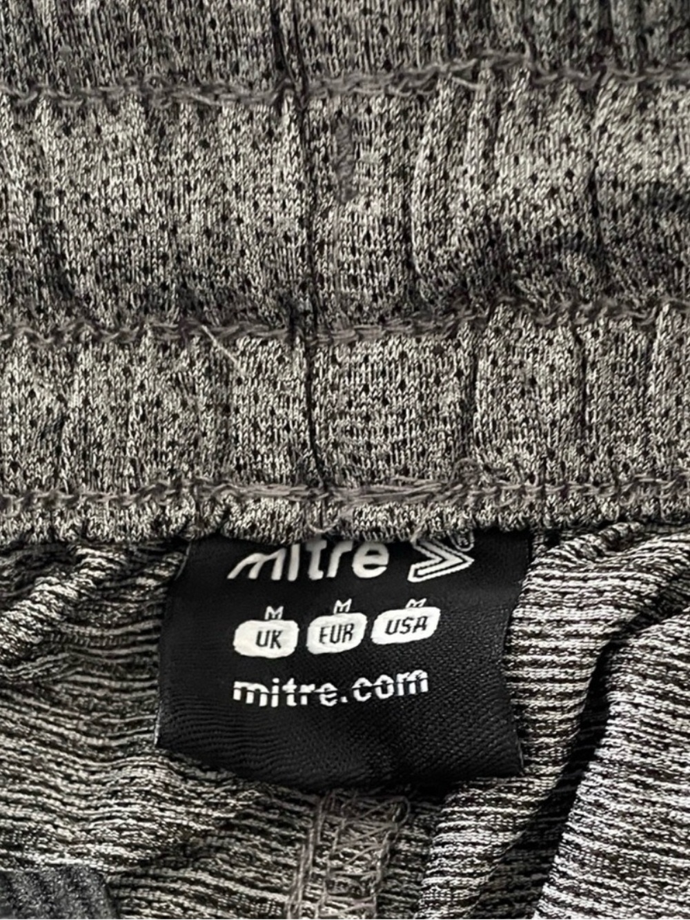 Mitre Men's Grey Athletic Shorts Medium EUC - Picture 3 of 3